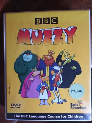 BBC LANGUAGE COURSE -  Italian  for Children. EARLY ADVANTAGE.   Age 1-12yrs.