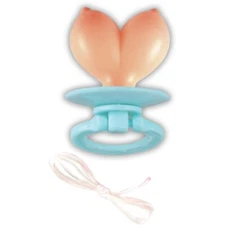 BOOBIE PACIFIER GAG GIFT NOVELTY