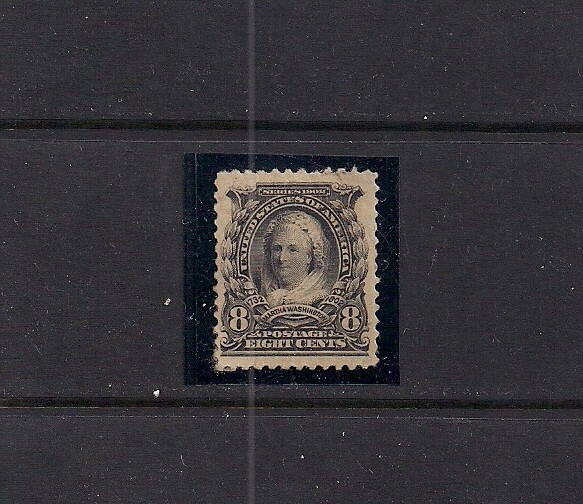 Nice US Mint OG VF/XF hinged #306