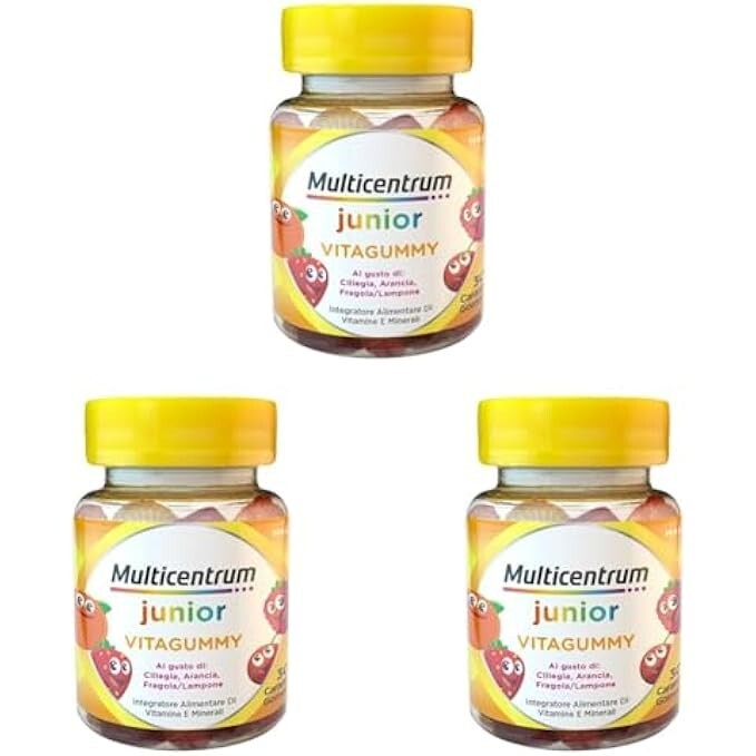 Recensione Multicentrum Vitagummy: L'Integratore per Bambini che Funziona