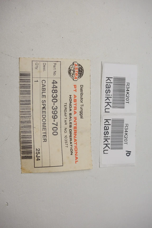 Cable velocímetro 44830-399-700 OEM Honda XL100 XL125 CB350 CL350 MR175 MT125 Foto 2 de 4
