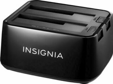 Insignia Dual Hard Drive Docking Station NS-PCHDEDS19 New Open Box
