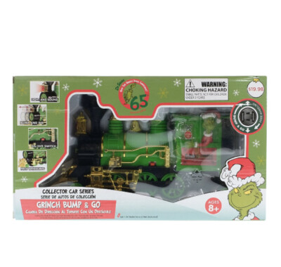 The Grinch Christmas Train Collector Car Series Bump And Go 65th Anniversary