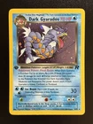 DARK GYARADOS Pokemon Card - WOTC - 1st Edition - Team Rocket - 8/82 HOLO NM (A)