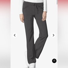 Cherokee Infinity Women Scrub Pant Low Rise Straight Leg Drawstring 1123A NEW XS