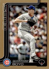 2025 Topps #562 Matthew Boyd Gold #/2025