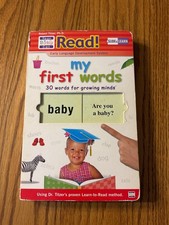 Your Baby Can Read     My First Words  Hardcover Slide  Learn Book