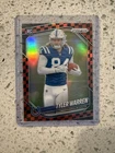 2025 Panini Prizm Football Black and Red Checker Tyler Warren #339