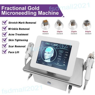 2 in 1 RF Microneedling Gerät fraktional Cold Hammer Hautbildpflege zu Hause