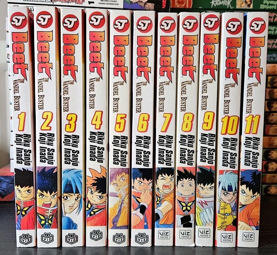 Manga Beet The Vandel Buster Bundle Vol 1-11 English Volumes Shonen Jump