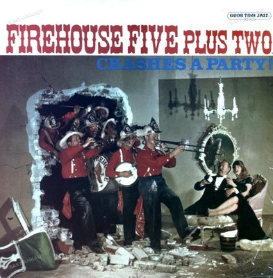 Firehouse Five Plus Two - Crashes A Party! LP (VG+) ''
