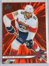 2025-26 Upper Deck Red Outburst #322 A.J. Greer 20/25 - Florida Panthers