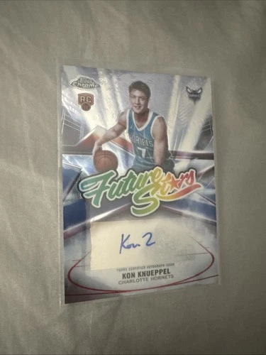 CLEAN2025-26 Topps Chrome - Future Stars Autographs Kon Knueppel #FS-KK (AU, RC)