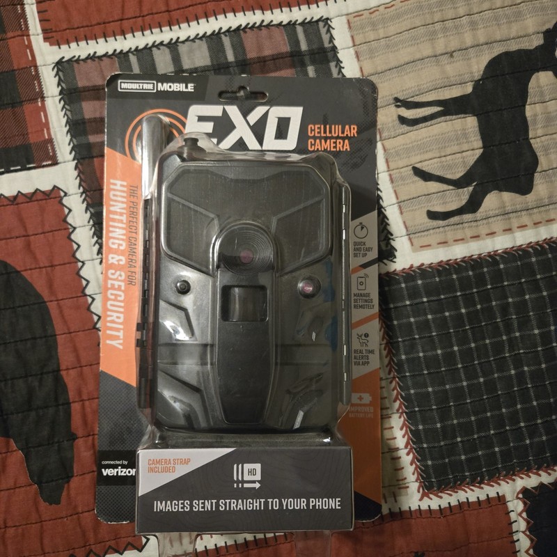 Moultrie Mobile EXO Cellular Trail Camera Verizon MCG-14048 18MP 70ft Flash NEW