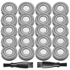 20PCS Pitbull Shaver Replacement Blade for Skull Shaver Replacement Heads, Sk...