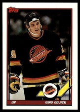 1991-92 Topps !!! Gino Odjick Vancouver Canucks #203