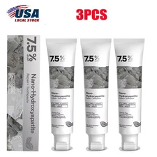 7.5% Hap Nano-Hydroxyapatite Toothpaste Remove Deep Clean For Sensitive Teeth US