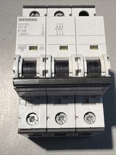 Siemens 5SY63 MCB C10 Circuit Breaker  400V