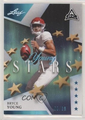 2021 Leaf Young Stars Platinum Spectrum Foil /99 Bryce Young #YS-08 o7m