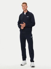 EA7 MEN'S COTTON GAUZE SUIT EMPORIO ARMANI art. 8NPV61 PJVRZ - 2 COLORS