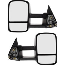 Power Towing Mirror Set For 1999-2002 Chevrolet Silverado 1500 Heated Telescopic