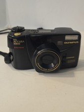 Olympus Infinity Accura Zoom 80 DLX AF 35mm Film Camera Point Shoot Untested