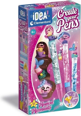 Gadget - Clementoni Idea - Mini Lab Penne Mermaid -D- Clementoni