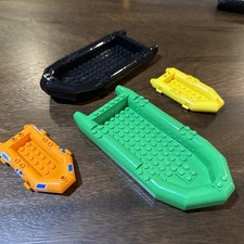 LEGO Boats Lot of 4 - two Large 62812, two small 30086 city, town, world racer