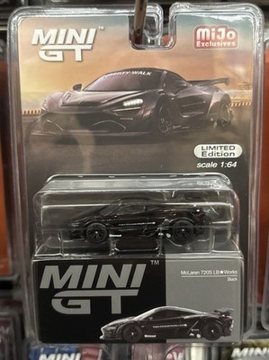 Mini GT McLaren 720S LB Works Black #777 | eBay