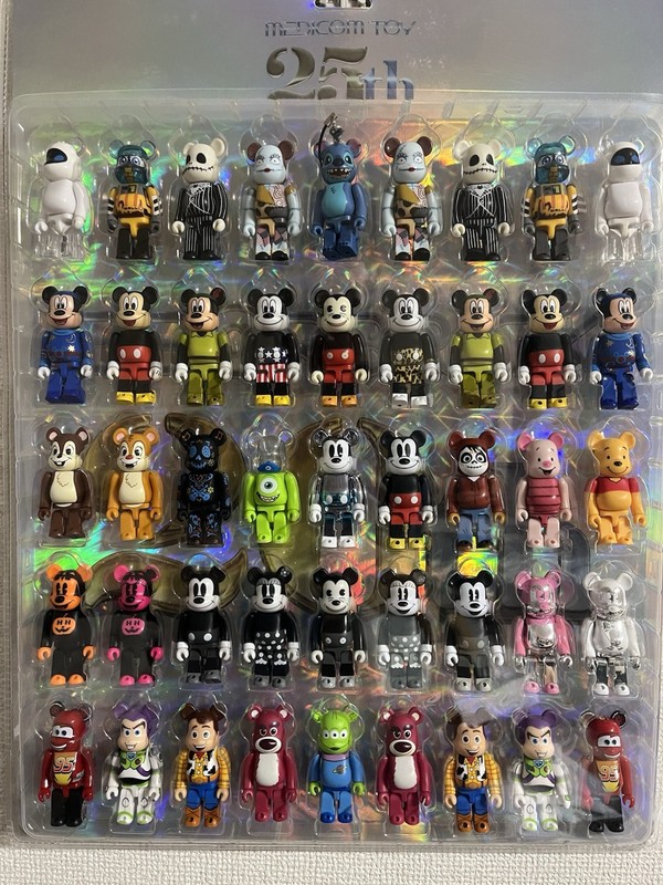 Bearbrick Be@rbrick 100% Medicom Toy Limited Disney Pixer loose