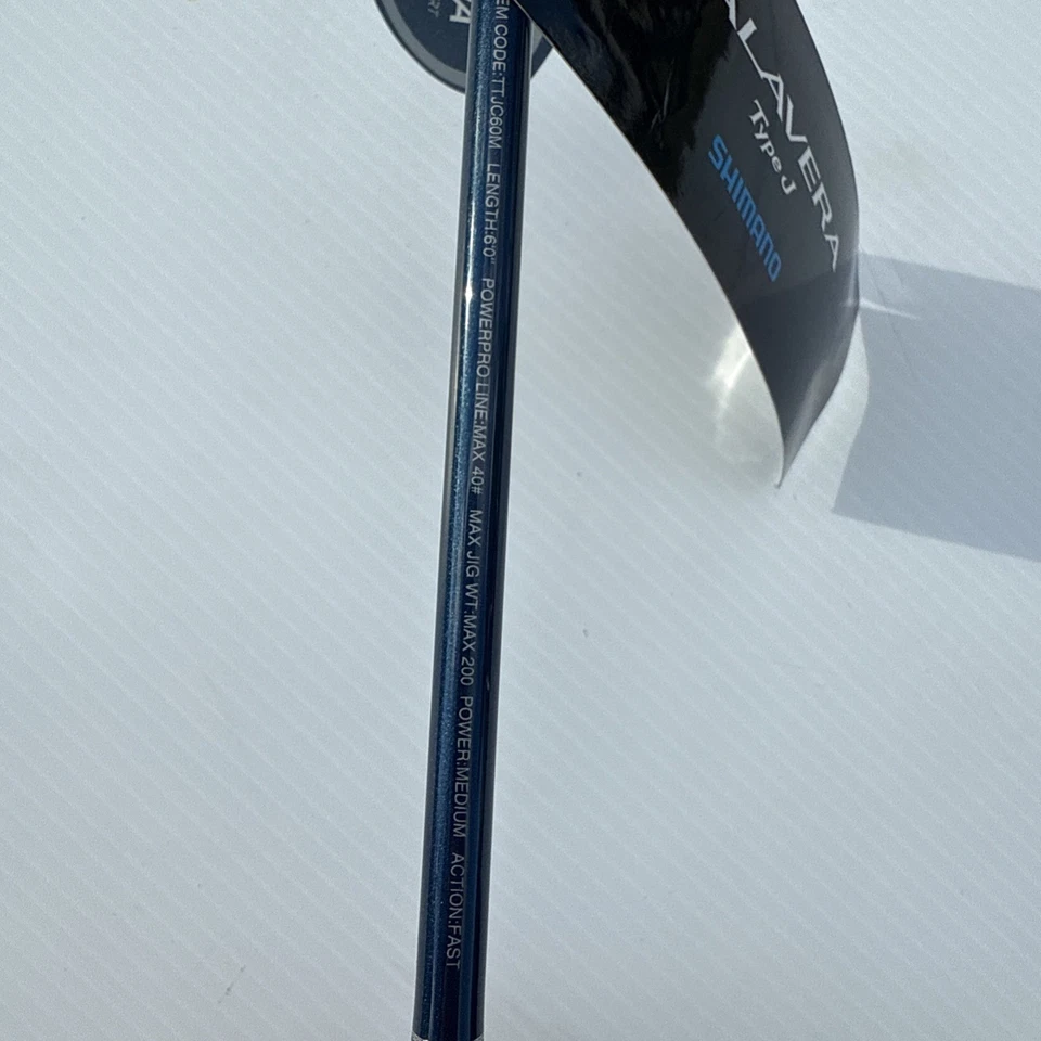 Shimano Talavera Type J Casting Conventional Jigging Rods TTJC60MH Slow pitch - Image 3 of 4