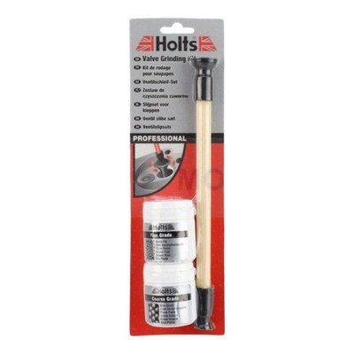 Holts Valve Grinding Set Grinding Paste 70g + Tool Grinding Set Valve Lapper