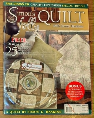 Creative Expressions Special Edition Simon's Folly Quilt with Jenny Haskins, CD