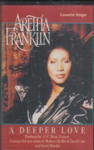 Aretha Franklin A Deeper Love cassette UK Arista 1994 cassette single