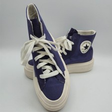 CONVERSE Chuck Taylor All Star Lift Platform High Top Mens 6 Womens 7.5 Navy