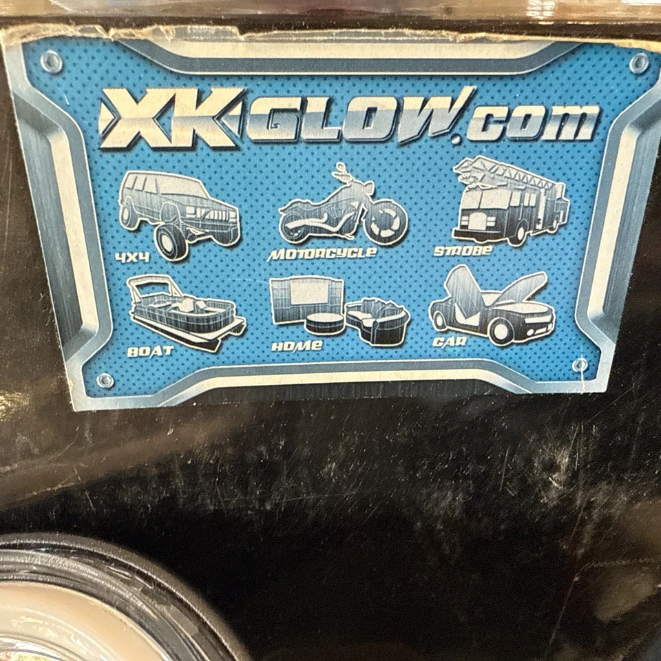 NEW XK Glow Turn Amber Halo Signal Lights, Touring, XK042007-W, TR-482118 * - Image 2 of 4