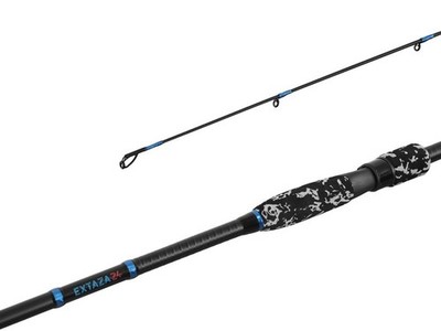 Delphin EXTAZA 24T Spinnrute  Carbon 24 T Angelrute De LUX Hecht Zander