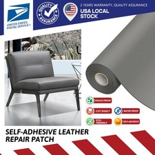 NEW Self Adhesive PU Faux Leather Fabric Repair Patch Kit for Car seat Sofas