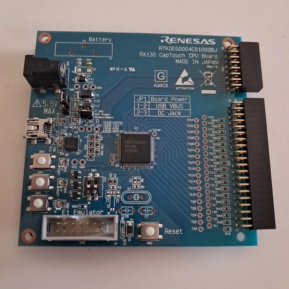 Renesas RSSK-RX130 Capacitive Touch Evaluation System for RX130 - Imagen 2 de 4