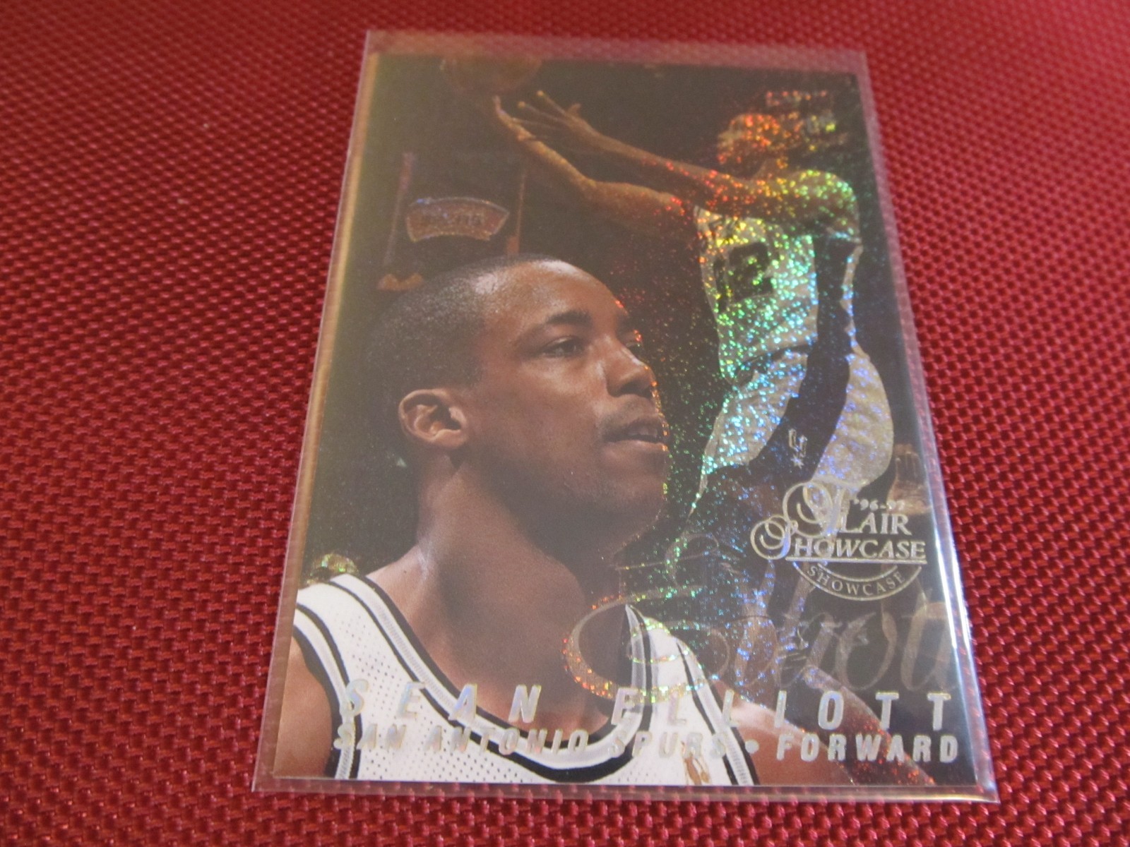 1996-97 Flair Showcase Basketball Row 0 Sean Elliott San Antonio Spurs #78