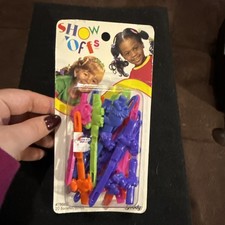 20 Goody Girls Show Offs Plastic Dinosaur Tight Hair Barrettes