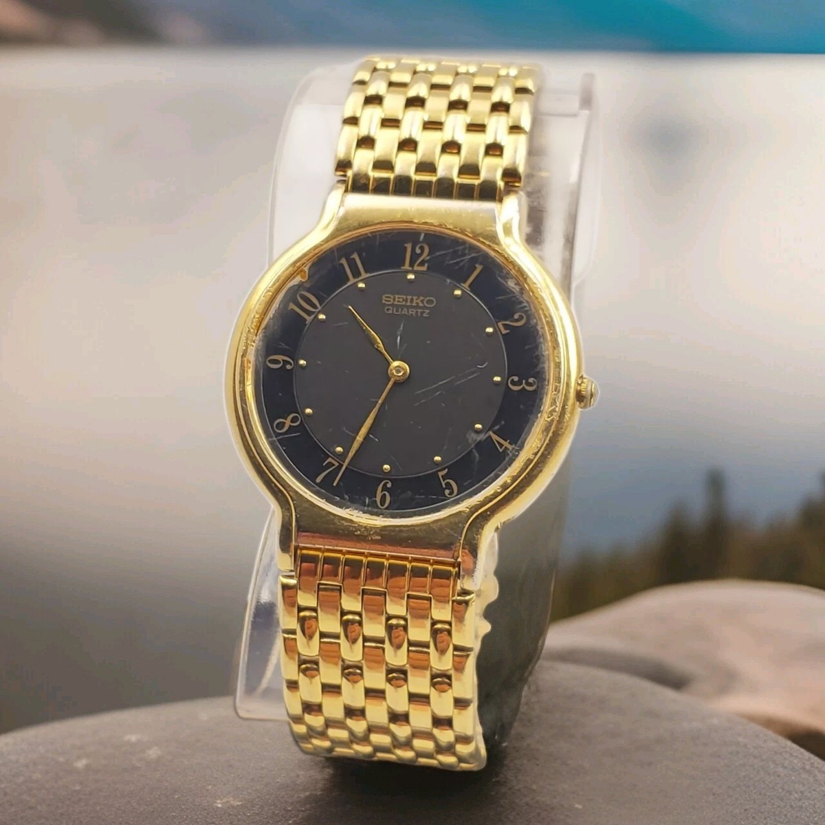 時計 NAKI ❌❌❌ Seiko Vintage Gold Ref. 5Y39-1021 Quartz movement