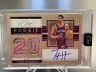 2025 Panini One and One Tyrese Haliburton Rookie Seasons Signatures /20 On Card