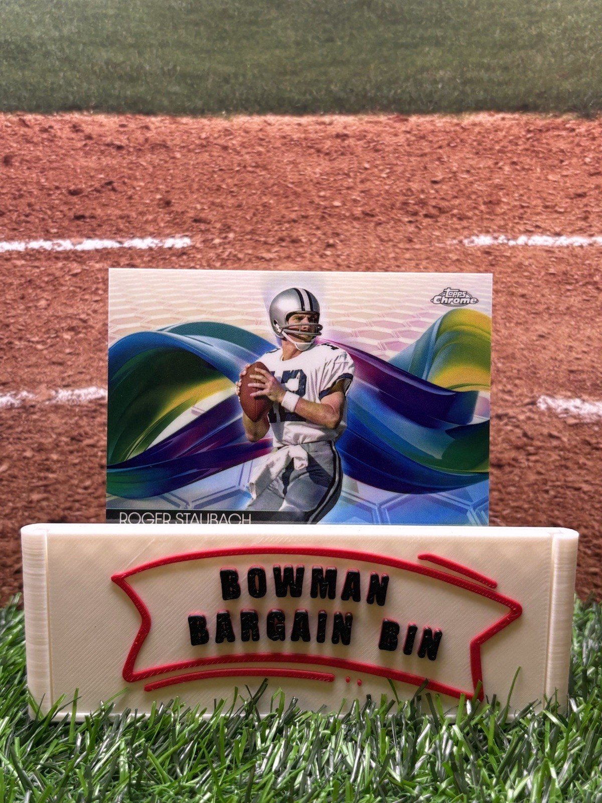 2024 Topps Chrome - Helix Roger Staubach #H-5
