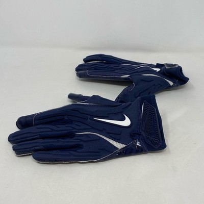 Nike Superbad 7.0 Football Gloves Navy/White Medium | eBay