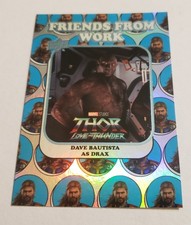 Thor Love & Thunder Dave Bautista as Drax FFW-9 - 2023 Upper Deck
