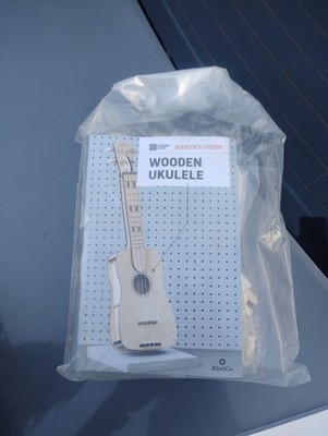 Eureka Crate Ukulele By Kiwi Co Build Your Own Wooden Ukulele Open Box