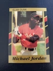 Michael Jordan Chicago Bulls Slam Dunk Cards #4 White Sox GLOSSY RARE Oddball