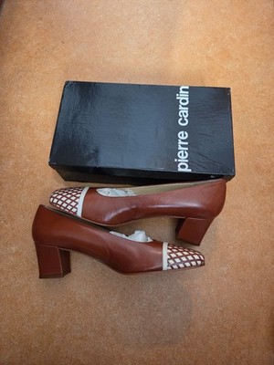 Vintage Pierre Cardin Paris Heels Leder Cuir Absatz 40