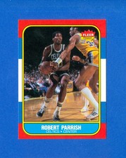 1986/1987 Fleer Basketball #84 Robert Parrish '86/87 Set Break Card NM/MT parish